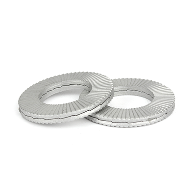 35CrMo合金鋼環(huán)保達克羅DACROMET(720h)雙疊自鎖墊圈DIN25201SPS